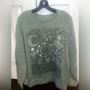 Earthbound 2XL Oversized Crewneck 💚🌳🌱🌿🔮🪄